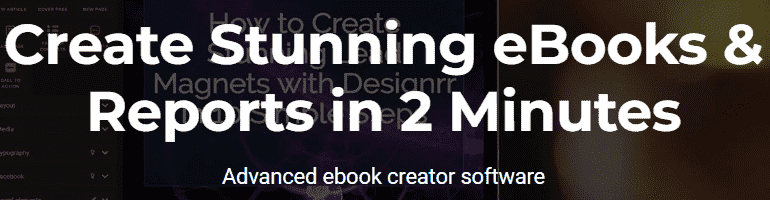 Designrr: Create E-Books Features