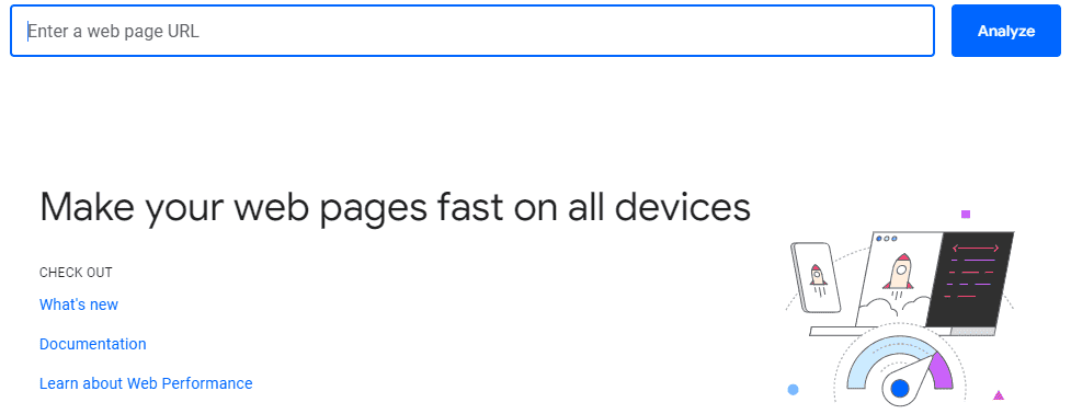 Best SEO tools for beginners: PageSpeed Insights